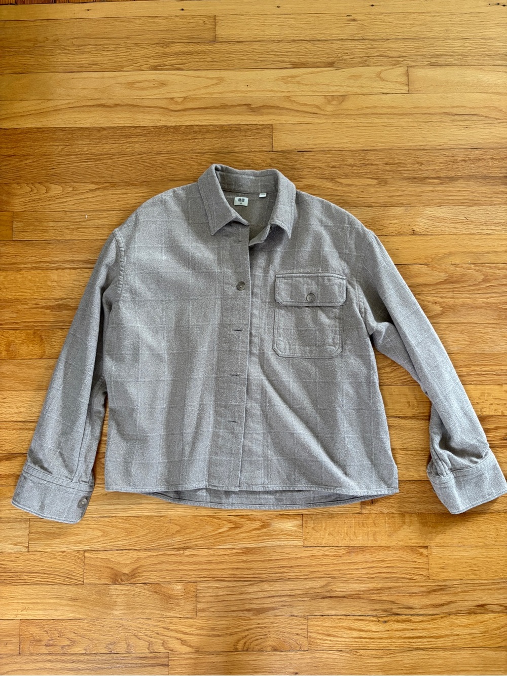 Women’s Button-Up Shirt Jacket Uniqlo